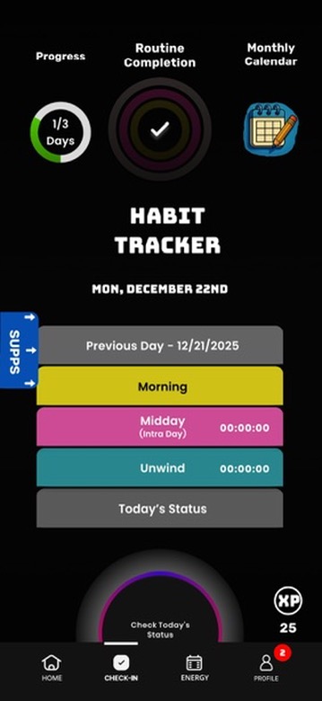 One Habit Tracker. Every Window.